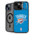 NBA OKC Thunder Distressed iPhone 15 Plus Kickstand Case