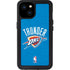 NBA OKC Thunder Distressed iPhone 15 Plus Waterproof Case