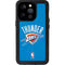 NBA OKC Thunder Distressed iPhone 15 Pro Waterproof Case