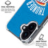 NBA OKC Thunder Distressed iPhone 16 Clear Case