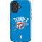 NBA OKC Thunder Distressed iPhone 16 Impact Case