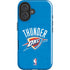 NBA OKC Thunder Distressed iPhone 16 Impact Case