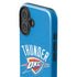 NBA OKC Thunder Distressed iPhone 16 Impact Case