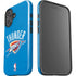NBA OKC Thunder Distressed iPhone 16 Impact Case