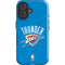 NBA OKC Thunder Distressed iPhone 16 Plus Impact Case