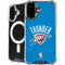 NBA OKC Thunder Distressed iPhone 16 Plus MagSafe Case