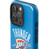 NBA OKC Thunder Distressed iPhone 16 Pro Max Impact Case