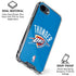 NBA OKC Thunder Distressed iPhone 16e Clear Case