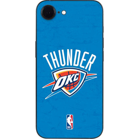 NBA OKC Thunder Distressed iPhone 16e Skin