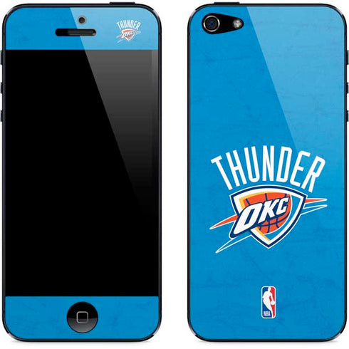 NBA OKC Thunder Distressed iPhone 5/5s/5SE Skin