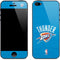 NBA OKC Thunder Distressed iPhone 5/5s/5SE Skin