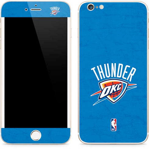 NBA OKC Thunder Distressed iPhone 6/6s Plus Skin