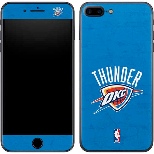 NBA OKC Thunder Distressed iPhone 7 Plus Skin