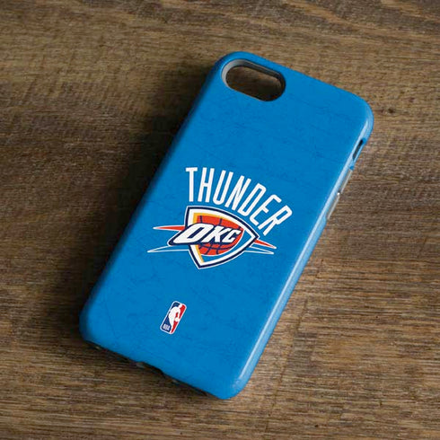 NBA OKC Thunder Distressed iPhone 8 Pro Case