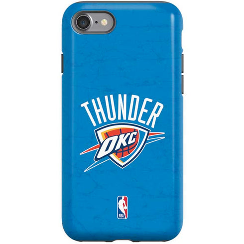NBA OKC Thunder Distressed iPhone SE (2nd & 3rd Gen) Pro Case