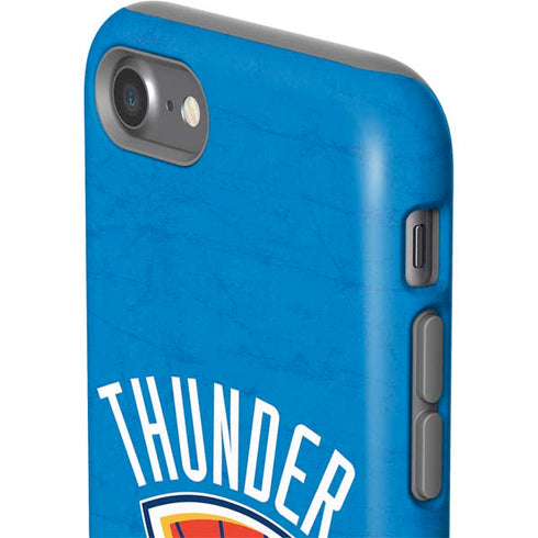 NBA OKC Thunder Distressed iPhone SE (2nd & 3rd Gen) Pro Case