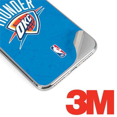 NBA OKC Thunder Distressed iPhone XS Max Skin