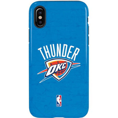 NBA OKC Thunder Distressed iPhone XS Pro Case