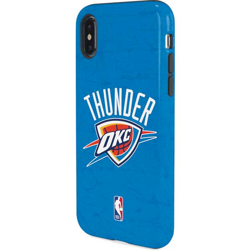 NBA OKC Thunder Distressed iPhone XS Pro Case