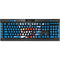 NBA OKC Thunder Distressed K95 RGB PLATINUM Mechanical Gaming Keyboard Skin