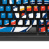 NBA OKC Thunder Distressed K95 RGB PLATINUM Mechanical Gaming Keyboard Skin