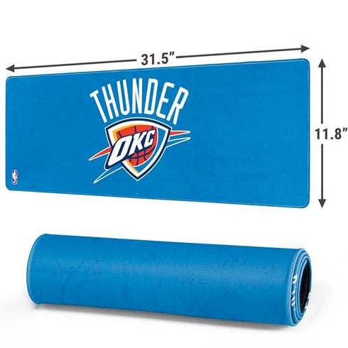 NBA OKC Thunder Distressed Gaming Mouse Pad