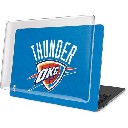 NBA OKC Thunder Distressed MacBook Pro 16in (2019-20) Case plus Skin