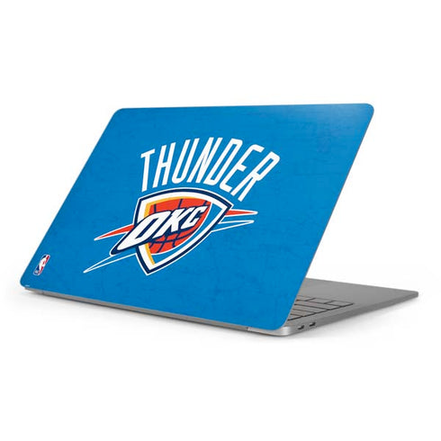 NBA OKC Thunder Distressed Apple MacBook Pro 16-inch Skin