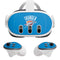 NBA OKC Thunder Distressed Meta Quest 3 Skin