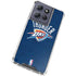 NBA OKC Thunder Distressed Moto G 5G (2025) Clear Case