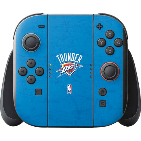 NBA OKC Thunder Distressed Nintendo Switch 2 (2025) with Joy-Con Skin