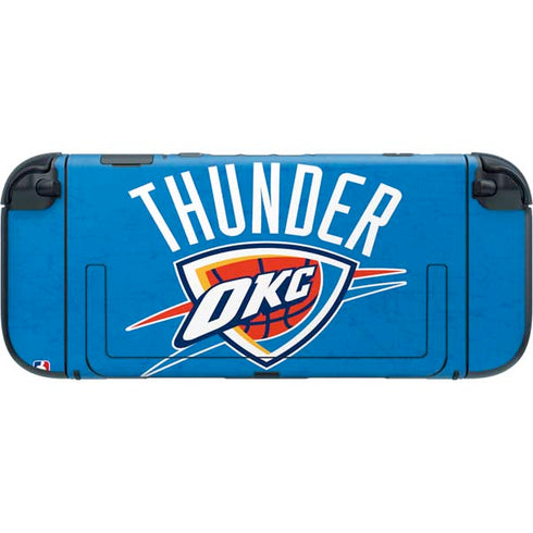 NBA OKC Thunder Distressed Nintendo Switch 2 (2025) with Joy-Con Skin