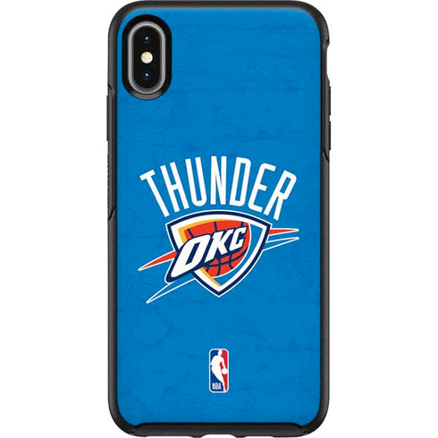 NBA OKC Thunder Distressed Otterbox Symmetry iPhone Skin