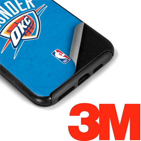 NBA OKC Thunder Distressed Otterbox Symmetry iPhone Skin