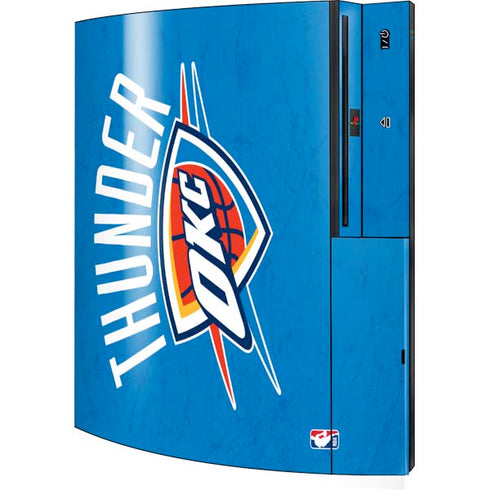 NBA OKC Thunder Distressed Playstation 3 & PS3 Skin