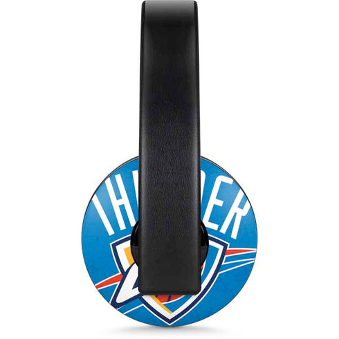 NBA OKC Thunder Distressed PlayStation 4 Gold Wireless Headset Skin