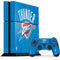 NBA OKC Thunder Distressed PS4 Console and Controller Bundle Skin