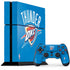 NBA OKC Thunder Distressed PS4 Console and Controller Bundle Skin