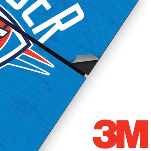 NBA OKC Thunder Distressed PS4 Console and Controller Bundle Skin