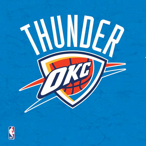 NBA OKC Thunder Distressed PS4 Console and Controller Bundle Skin