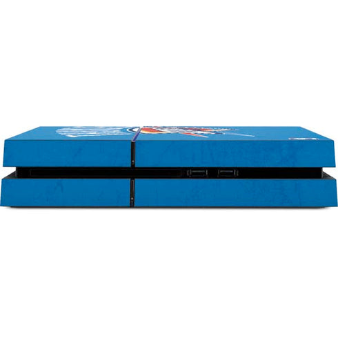 NBA OKC Thunder Distressed PS4 Console Skin