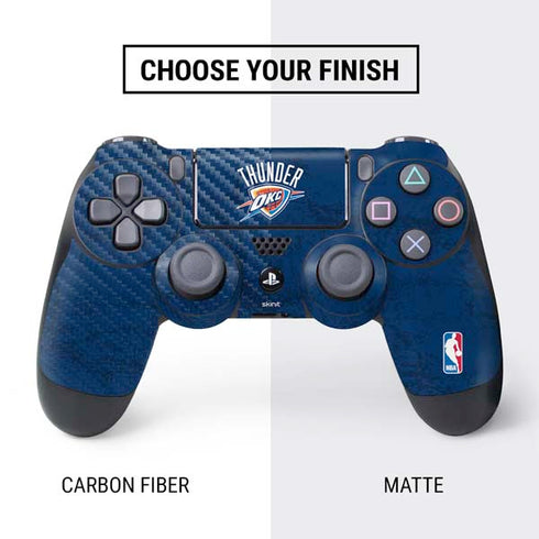 NBA OKC Thunder Distressed PS4 Controller Skin