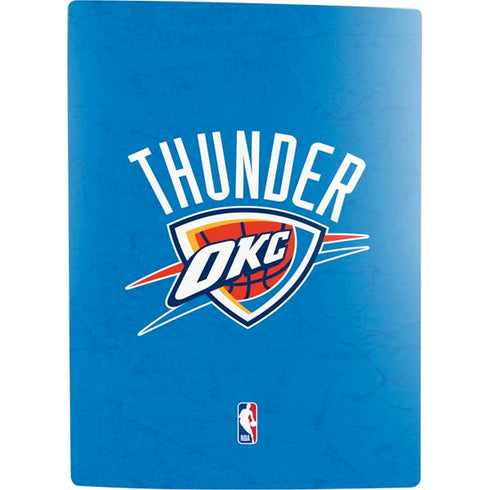 NBA OKC Thunder Distressed PS5 Digital Edition Console Skin