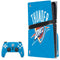 NBA OKC Thunder Distressed PS5 Pro Disk Bundle Skin