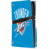 NBA OKC Thunder Distressed PS5 Pro Disk Console Skin