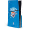NBA OKC Thunder Distressed PS5 Slim Disk Console Skin
