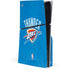 NBA OKC Thunder Distressed PS5 Slim Disk Console Skin