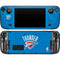 NBA OKC Thunder Distressed Steam Deck Handheld Gaming Computer Skin