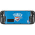 NBA OKC Thunder Distressed Steam Deck Handheld Gaming Computer Skin