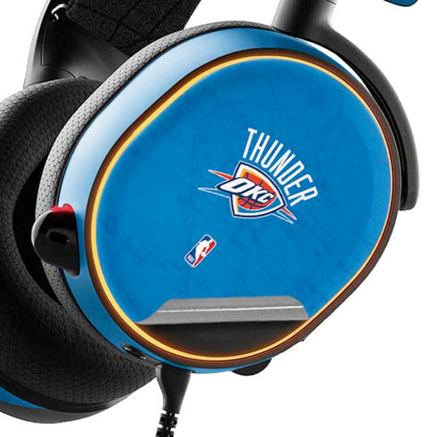 NBA OKC Thunder Distressed SteelSeries Arctis 5 Skin